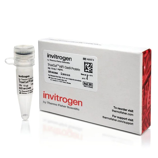 Invitrogen™ TrueCut™ HiFi Cas9 Protein (1 µg/µL), 10 µg