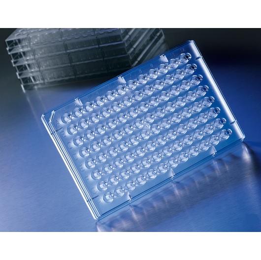 Corning® CrystalEX™ 96-well Flat Bottom Protein Crystallization Microplate, Advanced Polymer, Hydrophilic Treated, Nonsterile